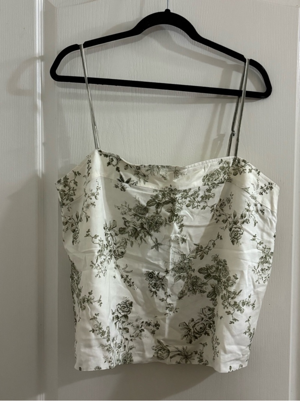 ANTONIO MELANI White Floral Print Camisole